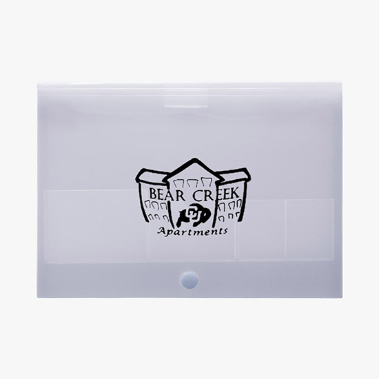 Poly Side Open Registration Case - One-Color Imprint