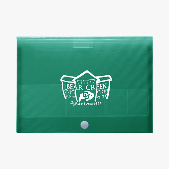 Poly Side Open Registration Case - One-Color Imprint