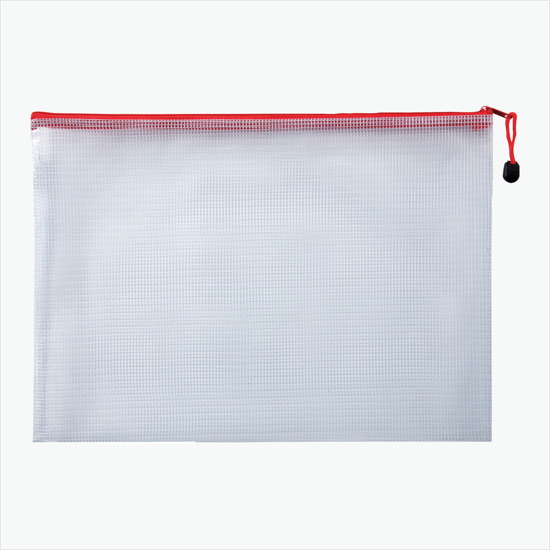 Large PolyWeave Zippered Pouch - Blank