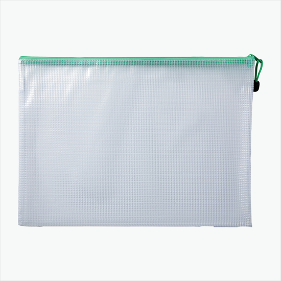 Large PolyWeave Zippered Pouch - Blank