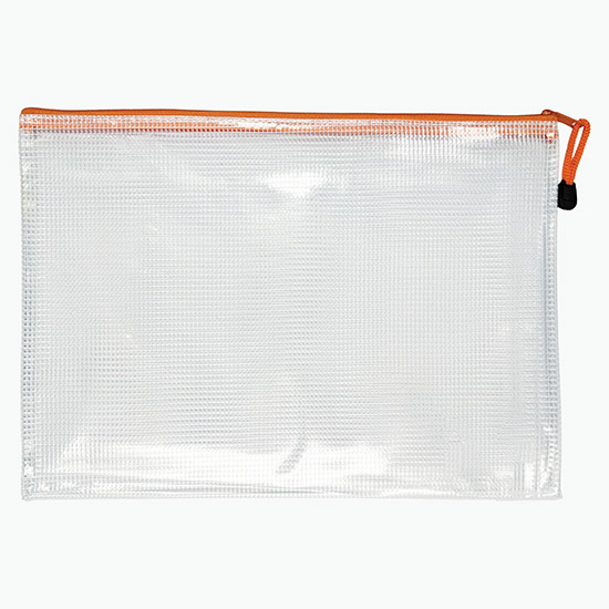Medium PolyWeave Zippered Pouch - Blank