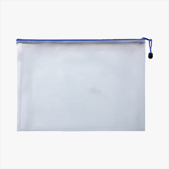 Medium PolyWeave Zippered Pouch - Blank