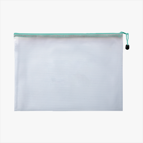 Medium PolyWeave Zippered Pouch - Blank