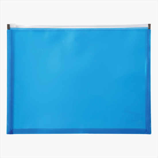 Poly Zip Envelope with Gusset - Blank