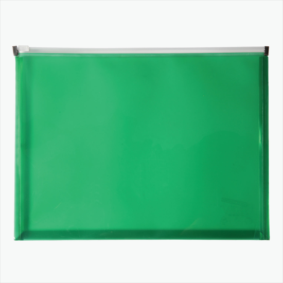 Poly Zip Envelope with Gusset - Blank
