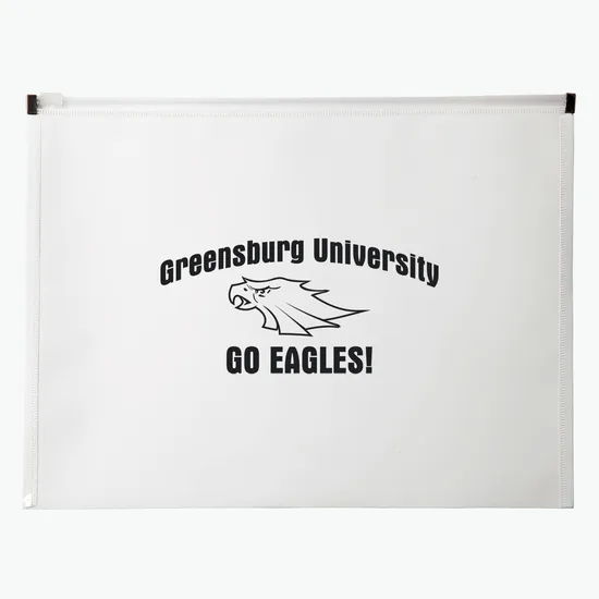 Poly Zip Envelope with Gusset - One-Color Imprint