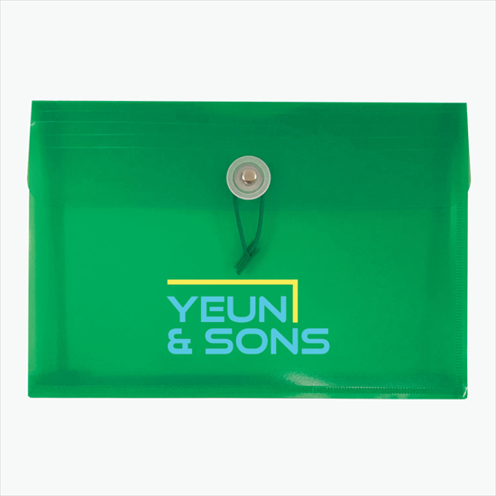 Duralopes Small Poly Envelope - Multi-Color Imprint
