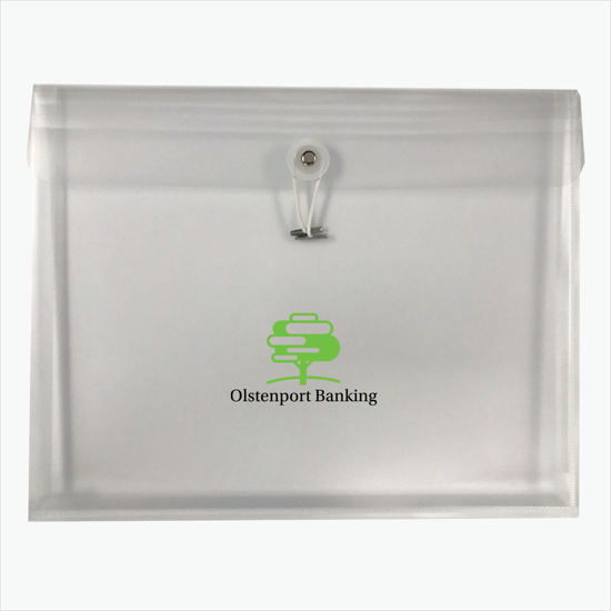 Duralopes Large Poly Envelope - Multi-Color Imprint