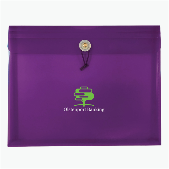 Duralopes Large Poly Envelope - Multi-Color Imprint