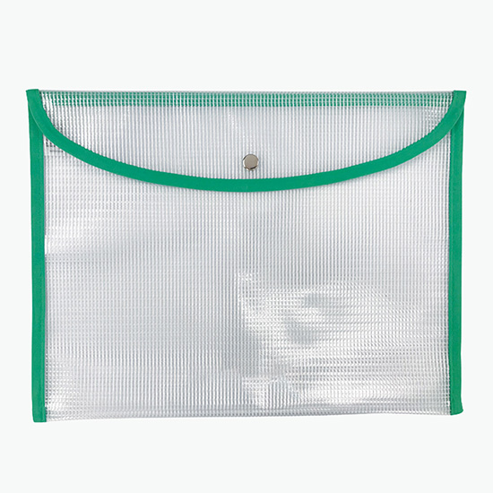 PolyWeave Medium Snap Document Pouch - Blank