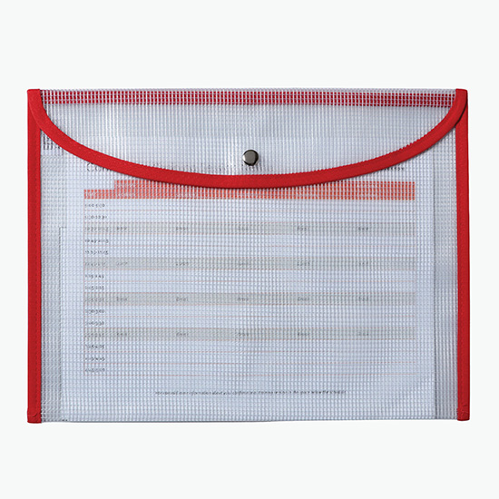PolyWeave Medium Snap Document Pouch - Blank