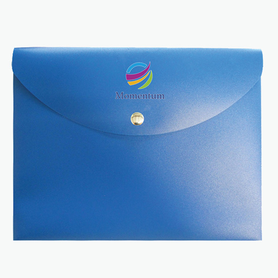 2 Document Case with Magnetic Closure - Multi-Color Imprint