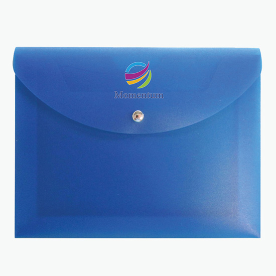 2 Document Case with Magnetic Closure - Multi-Color Imprint