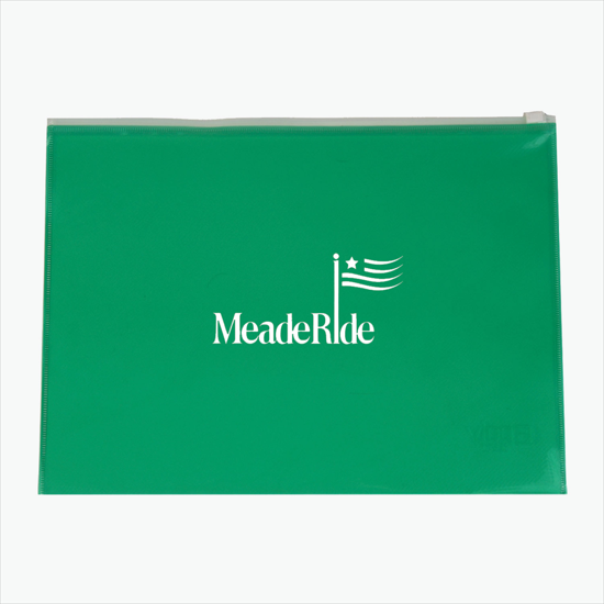 Large Zippered Envelope - One-Color Imprint