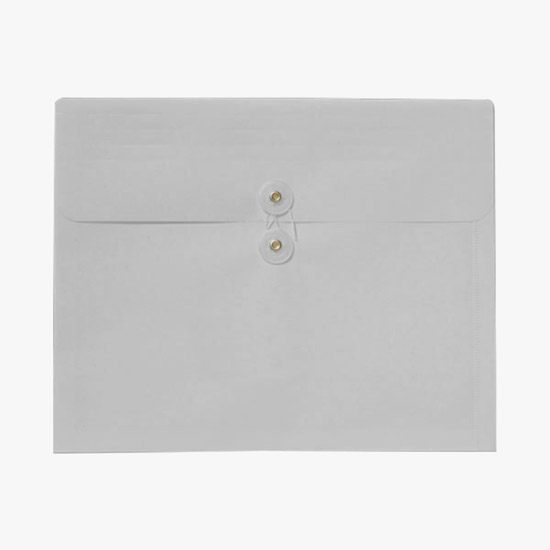 Gusseted Translucent Portfolio - Blank