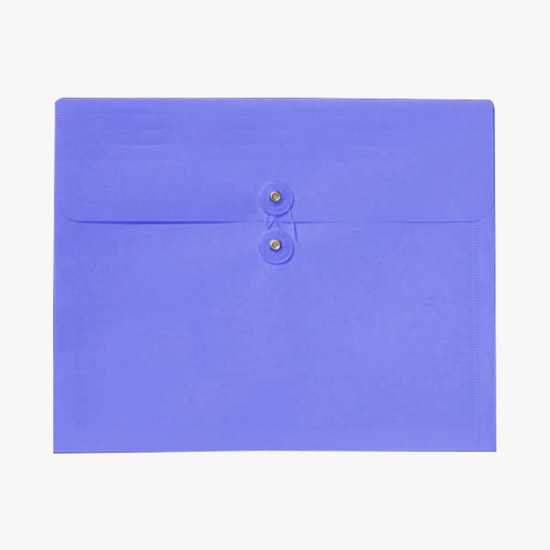 Gusseted Translucent Portfolio - Blank