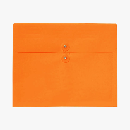 Gusseted Translucent Portfolio - Blank