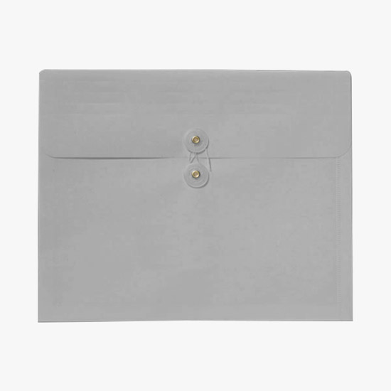 Gusseted Translucent Portfolio - Blank