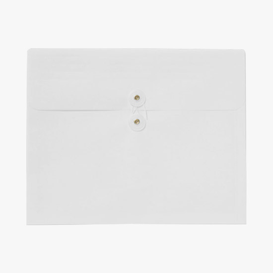 Gusseted Translucent Portfolio - Blank
