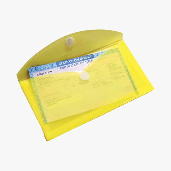 Mini Velcro Envelope - One-Color Imprint