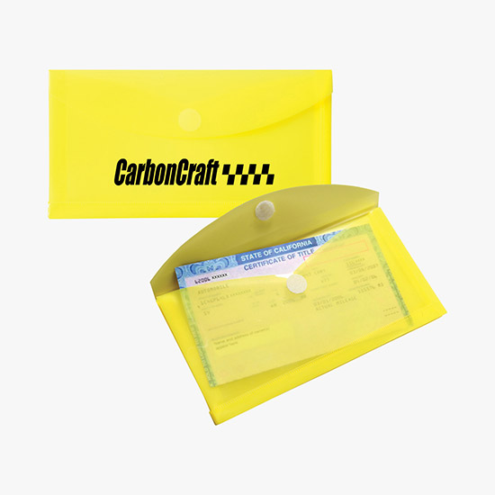 Mini Velcro Envelope - One-Color Imprint