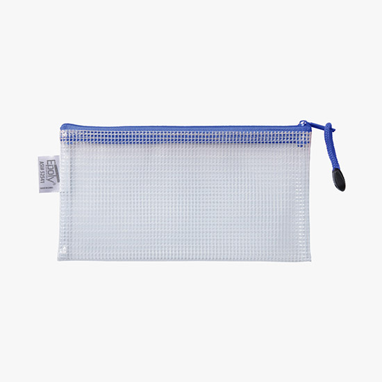 Small PolyWeave Zippered Pouch - Blank