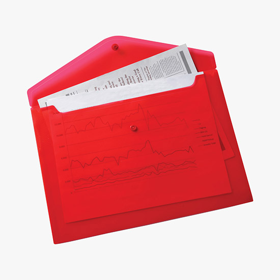 Vivid Colors Snap Portfolio - One-Color Imprint