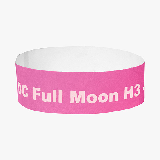 Tyvek® Tear Stub Wristband