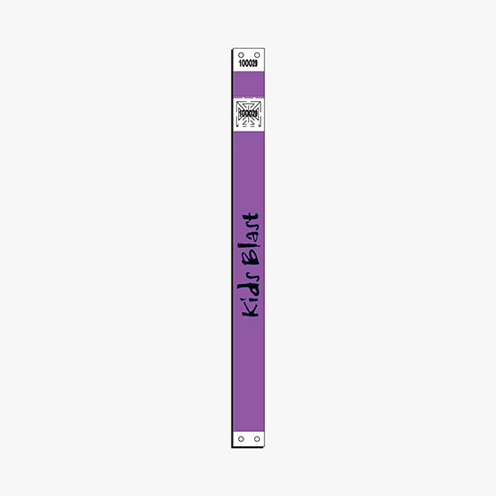 Tyvek® Tear Stub Wristband