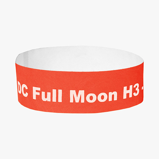 Tyvek® Tear Stub Wristband