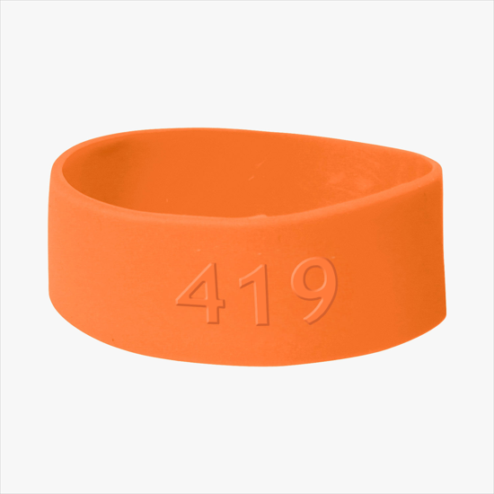 Silicone Awareness Thumb Ring - 1/2 Wide - Youth Size - Embossed