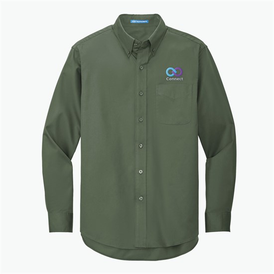 clover green dress shirt ELLIS SHIRT