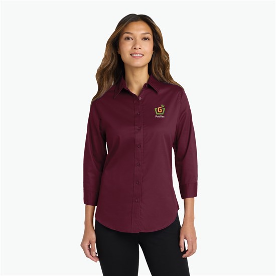 Port Authority® Easy Care 3/4 Sleeve Shirt
