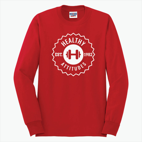 Jerzees® 50/50 Cotton/Poly Long Sleeve T-Shirt - Colors