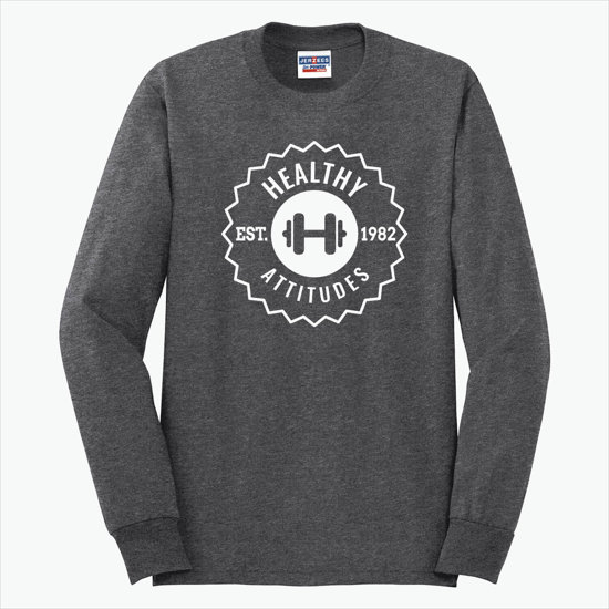 Jerzees® 50/50 Cotton/Poly Long Sleeve T-Shirt - Colors