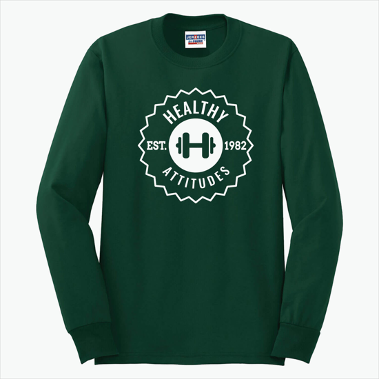 Jerzees® 50/50 Cotton/Poly Long Sleeve T-Shirt - Colors