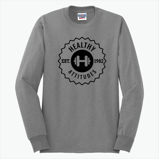 Jerzees® 50/50 Cotton/Poly Long Sleeve T-Shirt - Colors