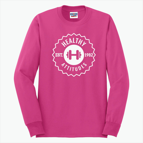 Jerzees® 50/50 Cotton/Poly Long Sleeve T-Shirt - Colors