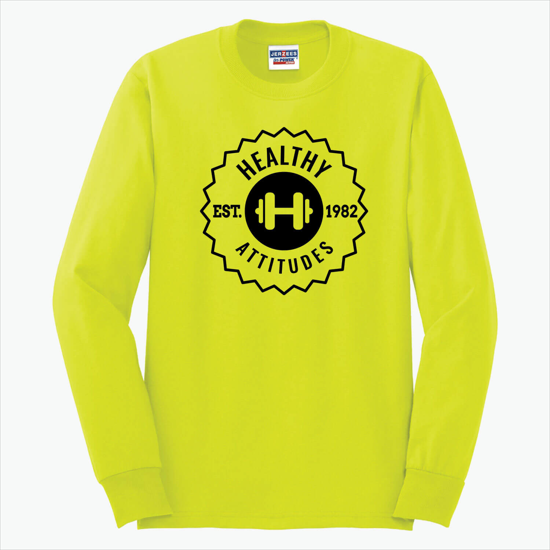 Jerzees® 50/50 Cotton/Poly Long Sleeve T-Shirt - Colors