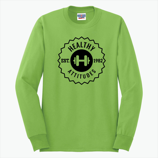 Jerzees® 50/50 Cotton/Poly Long Sleeve T-Shirt - Colors