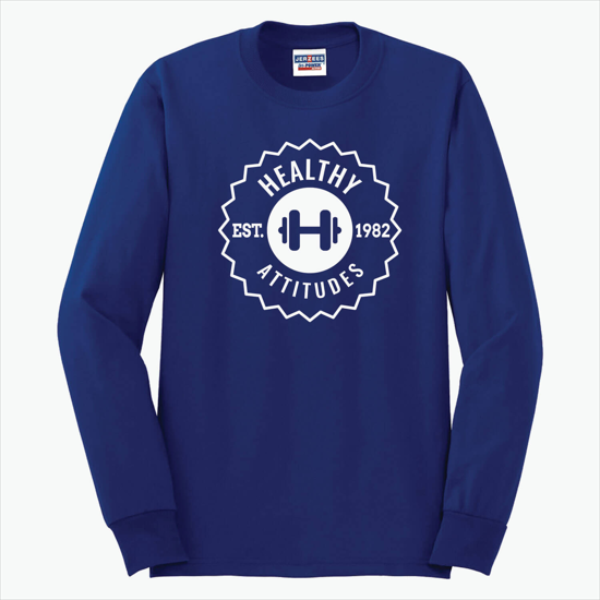Jerzees® 50/50 Cotton/Poly Long Sleeve T-Shirt - Colors