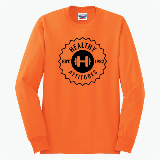 Jerzees® 50/50 Cotton/Poly Long Sleeve T-Shirt - Colors