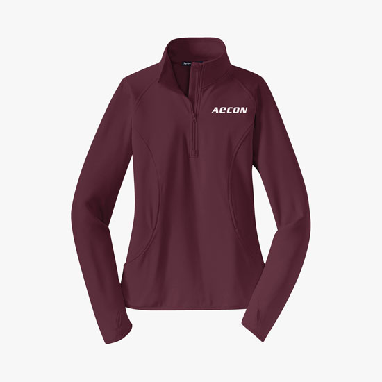 Sport Tek® Stretch 1/2 Zip Pullover - Women's