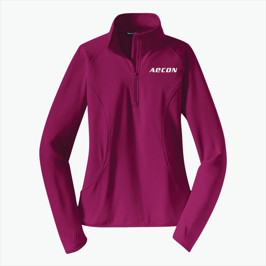 Sport Tek® Stretch 1/2 Zip Pullover - Women's