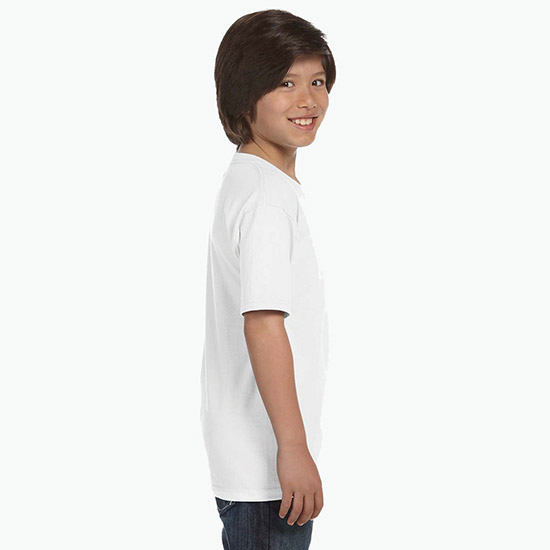Gildan® Youth DryBlend 50/50 Short Sleeve Tagless T-Shirt - White