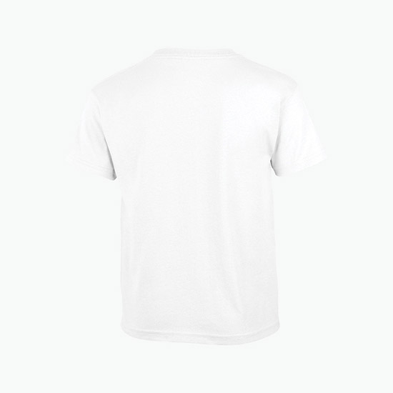 Gildan® Youth DryBlend 50/50 Short Sleeve Tagless T-Shirt - White