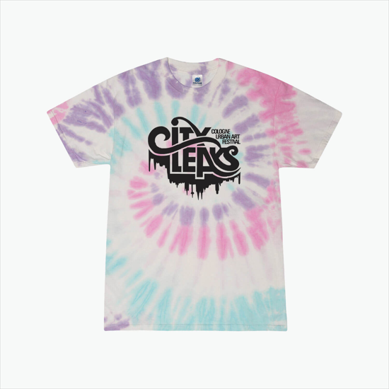 Tie Dyed Cotton Tee Adult