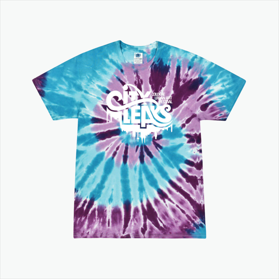 Tie Dyed Cotton Tee Adult