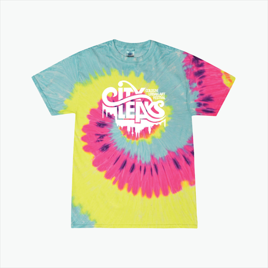Tie Dyed Cotton Tee Adult