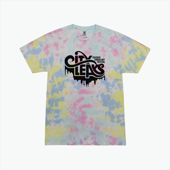 Tie Dyed Cotton Tee Adult